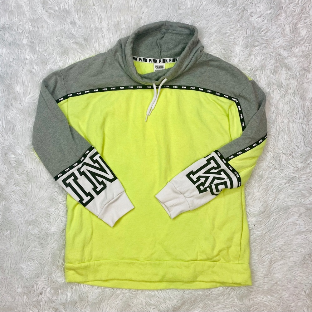 Victoria Secret PINK Mock Neck Hoodie Jacket